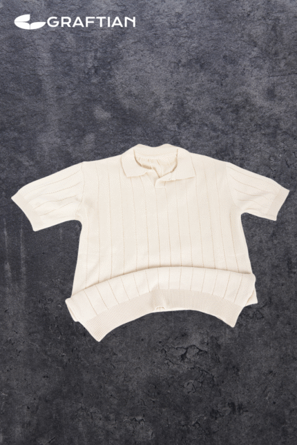 Polo Yaka Triko T-shirt - Graftian